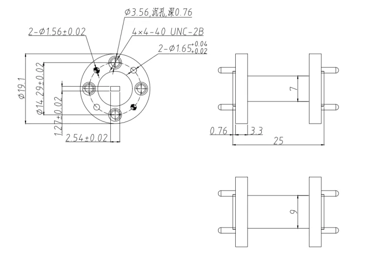 Волноводный полосовой фильтр 4401-4402-4295-4294 (1)